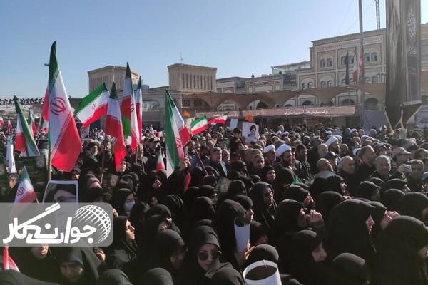 تشییع پیکرهای مطهر ۷ شهید گمنام