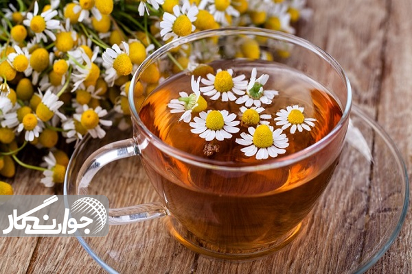 آرامش در یک فنجان دمنوش بابونه