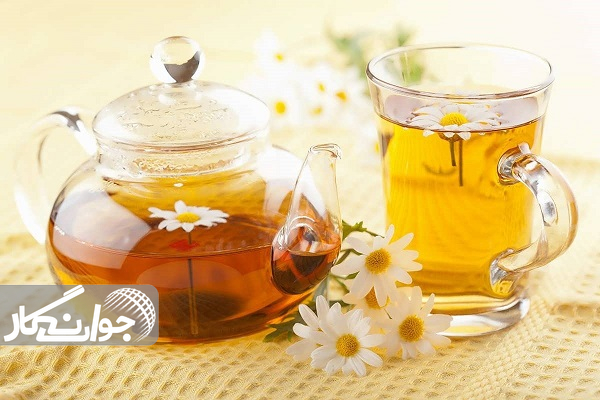 آرامش در یک فنجان دمنوش بابونه