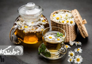 آرامش در یک فنجان دمنوش بابونه