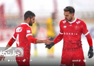 پرسپولیس در برف سپاهان را به آتش کشید