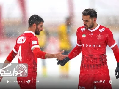 پرسپولیس در برف سپاهان را به آتش کشید