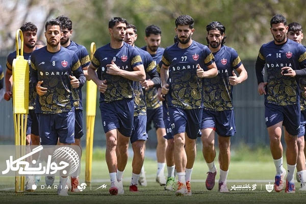 تمرین پرسپولیس زیر نظر آقا کریم