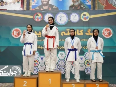 طلا کاراته وان بر گردن پاداش