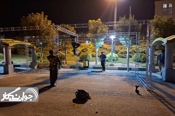 برپایی موکب خدمترسانی هیئت آمادگی جسمانی
