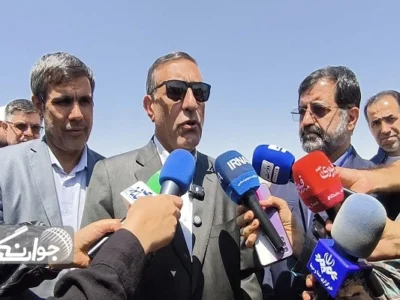 معاون رئیسجمهور از تصفیهخانه فاضلاب پردیسان بازدید کرد