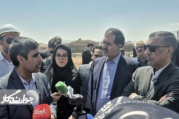 معاون رئیسجمهور از تصفیهخانه فاضلاب پردیسان بازدید کرد
